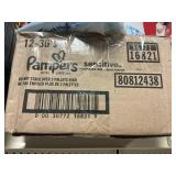 Pampers sensitive wipes 12-36ct