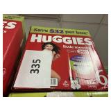 Huggies 112 diapers size 6