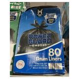 Power Guard drum liners 80 ct