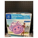 Inflatable smiley face float over 5 ft long
