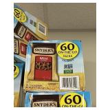 Snyders mini pretzels 60 packs