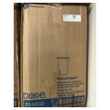 Dixie 12oz insulated paper hot cup 1000 ct