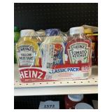 Heinz/Kraft ketchup-mustard-mayo