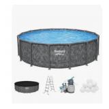 Bestway 16ftx48in Round pool set 2 boxes