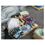 Misc skid lot- damaged-MUST take all