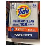 Tide power pods 72 pacs