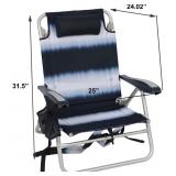 Beach chair ombre
