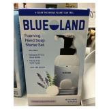 Blue Land foaming hand soap starter set 2 ct