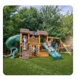 KidKraft adventure bend swing set 5 box set