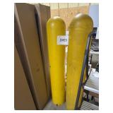 Uline bollard sleeves- USED 2ct