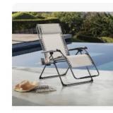 2-pk Cast silver XL anti-gravity chair
