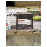 4-Burner gas griddle