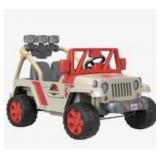 Jurassic Park ride on jeep