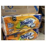 Paper towel 15 mega rolls