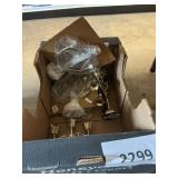 Threshold metal 3 candle holders 6 ct