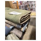 1 Stack of used  moving pads