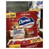 Charmin toilet paper 32 rolls -red