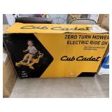 Cub Cadet zero turn mower electric ride on