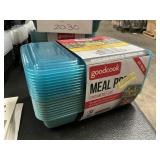 Goodcook meal prep 10 pack containers set