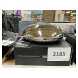 Hexclad 14in Hybrid wok w/ lid