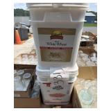 White wheat 20lb-Red wheat 26lb