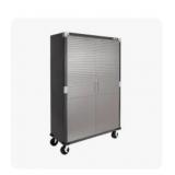 Seville storage cabinet w/wheels 2 box set