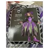 Witch costume XS 3t-4t
