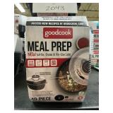 Goodcook meal prep 40pc container set