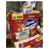 Charmin toilet paper 32 rolls -red