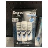 Degree max 3 pack