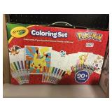Crayola coloring set Pokemon 90pcs