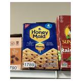 Honey Maid grahamn crackers 4 packs