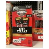 Jack Links beef steaks 15 ct