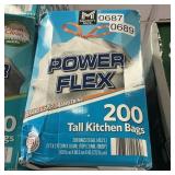 Power Flex 200 tall kitchen bags