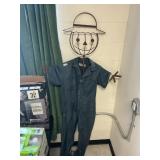 Approx 6ft H Iron scarecrow