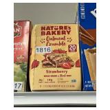 Nature Bakery oatmeal crumble 20 ct