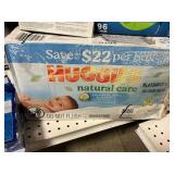 Huggies natural care wipes 1088 ct