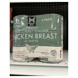 Chicken Breast in water 6-12.5 oz cans