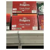 Folgers classic roast 100 K cups