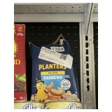 Planters salted cashews 18-1.5 oz