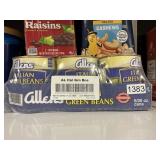 Allens italian green beans 6-28 oz cans