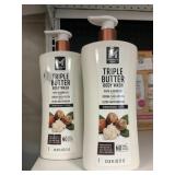 Triple butter body wash 2-33.8 fl oz