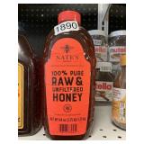 Nates raw honey 44 oz