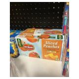 Del Monte sliced peaches 6 cans