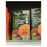 Pacific organic tomato soup 4-32 fl oz