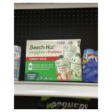 Beech Nut veggies + fruities 18 pouches