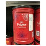 Folgers classic roast coffee 43.5 oz