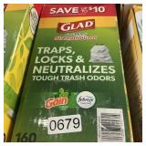 glad gain 160 bags