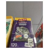 Glad Gain 120 trash bags