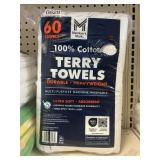 Terry towels 60 ct